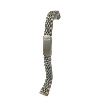 Bratara pentru ceas Argintie - 5 randuri de zale - 12mm - WZ3960 foto