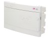 Carcasa modulara ETI POLAM ECM18PO-S pentru perete, IP40, 18 module, ABS, Clasa II, Albă