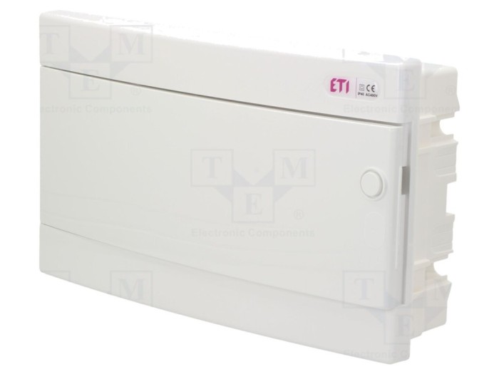 Carcasă modulară &icirc;n perete IP40, 18 module