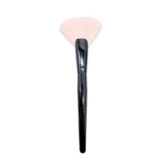 Pensula evantai pentru iluminator, Makeup, Fan Brush, Roz