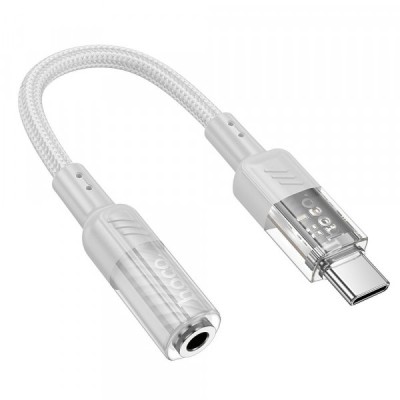 Adaptor Audio USB-C - 3.5mm HOCO LS37, Gri foto