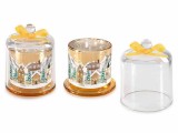 Cumpara ieftin Set 2 lumanari parfumate Craciun &Oslash; 10,5 cm x 13,5 H