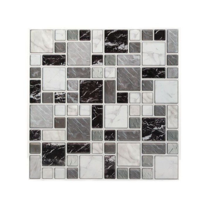 Autocolant pentru gresie model Marmura, 26x26 cm, ATU-080275