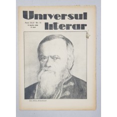 REVISTA &#039;UNIVERSUL LITERAR&#039;, ANUL XLV, NR. 16, 14 APRILIE 1929