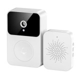 Sonerie smart, Video/Audio Wireless, cu senzor de miscare, vizibilitate nocturna, apel vocal, control volum, incarcare USB, compatibil cu Android/ IOS