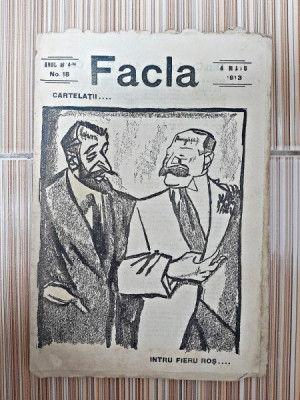 Revista Facla nr.18/1913 foto