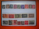 HOPCT LOT NR 639 GERMANIA REICH -21 TIMBRE VECHI-STAMPILAT