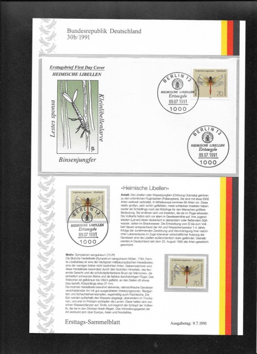 Germania FDC 30b.1991