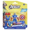 AVANGERS EPIC HERO BATTLE GEAR FIGURINA CAPTAIN AMERICA 10CM, Hasbro