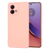 Husa silicon Motorola Moto G84 Techsuit SoftFlex, roz