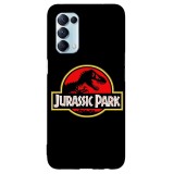Husa compatibila cu Oppo A72 5G model Jurassic Park, Silicon, TPU, Viceversa, Transparent, Carcasa