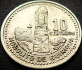 Moneda exotica 10 CENTAVOS - GUATEMALA, anul 1997 * cod 5254