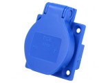 Conector Alimentare AC 250VAC 16A Albastru 2P+PE