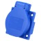 Conector Alimentare AC 250VAC 16A Albastru 2P+PE