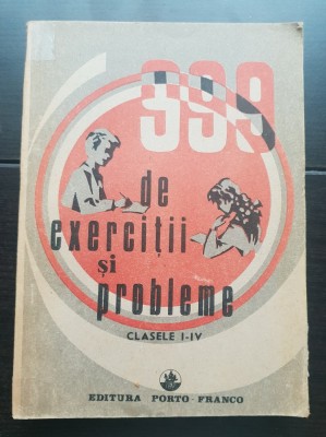 999 de exerciții și probleme clasele I- IV - Melania Enache, Gheorghe tutulan foto