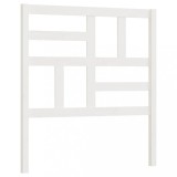 Cumpara ieftin Tablie de pat, alb, 106x4x104 cm, lemn masiv de pin