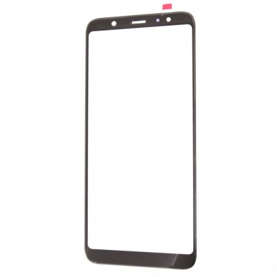 Geam Sticla + OCA Samsung Galaxy A6+, Negru foto