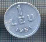 AX 798 MONEDA- ROMANIA - 1 LEU -ANUL 1951 -STAREA CARE SE VEDE