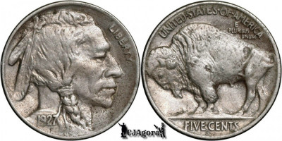 1927 S 5 Cents - Statele Unite ale Americii foto