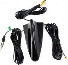 Antena Auto Activa,Rechin, AM/FM,Gps ,DAB,amplificator semnal foto