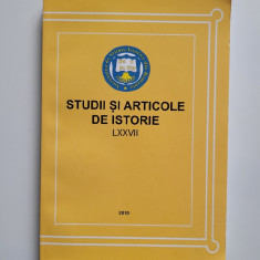 Anuar Studii si Articole de Istorie, LXXVII, Institutul Iorga Bucuresti, 2010