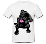 Cumpara ieftin Tricou &quot; Caine negru &quot;
