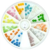 Cumpara ieftin Set de strasuri decorative - rotunde, 3 mm, INGINAILS