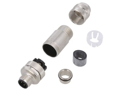 Conector M12 tată 4 pini ecranat foto