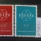 TS21 - Timbre serie Belgia 1959 Mi1164-65