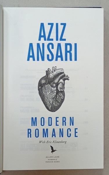 MODERN ROMANCE by AZIZ ANSARI , 2015