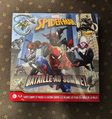 Joc de societate Spider-Man Battle at the top foto