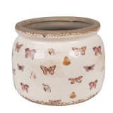 Cumpara ieftin Ghiveci flori ceramica Fluturasi 20x15 cm