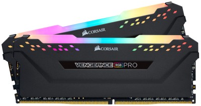 Memorie DDR Corsair DDR4 64 GB, frecventa 3600 MHz, 32 GB x 2 module, radiator, iluminare RGB, &amp;amp;quot;CMW64GX4M2D3600C18&amp;amp;quot; foto