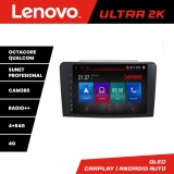 Navigatie Android Lenovo QLED 4+64GB pentru Mercedes ML W164 GL X164