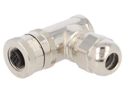 Mufă M12 5 PIN mamă Profibus pe cablu IP67 60V 4A foto