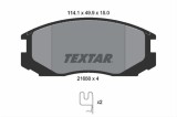 Set placute frana TEXTAR 2165001