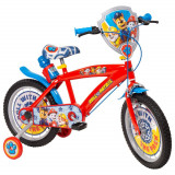 Cumpara ieftin Bicicleta copii, Toimsa, Paw Patrol, 16 inch, Rosu