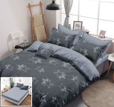 Lenjerie Pat Crusader Px009, Bumbac, 4 Piese, Cu Elastic, Gri