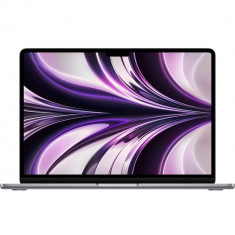 Laptop MacBook Air 13.6&amp;quot; Retina (2022) 8GB RAM, SSD 512GB, Apple M2 GPU, macOS Monterey, tastatura USA - qwerty, culoare negru - MLXX3 foto