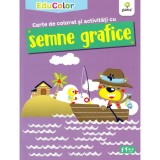 Carte de colorat si activitati cu semne grafice/EduColor, Gama