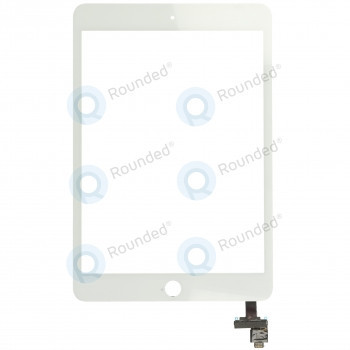 Panou tactil digitizator incl. Cip IC alb pentru iPad mini 3 foto
