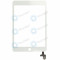 Panou tactil digitizator incl. Cip IC alb pentru iPad mini 3