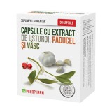 Bano cu extract de Usturoi cu Paducel si Vasc, 30 capsule, Parapharm