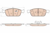 TRW GDB2009 COTEC set placute frana,frana disc
