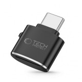 Cititor Card USB-C Tech-Protect Ultraboost, microSD, Negru, Universal