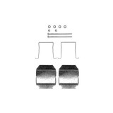 Set accesorii placute frana Citroen C5 I, C5 II, Cx I, Cx II Motor 1.6 HDi, 1.6 HDi, 1.6 HDi, 1.8 16V, 1.8 16V, 1.8 16V, 1.8 16V, OE 1237