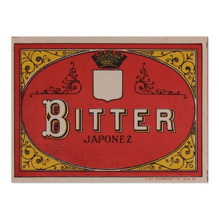 Eticheta - Bitter japonez