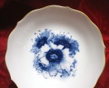 FARFURIE PORTELAN MEISSEN CU DECOR FLORAL 11 CM