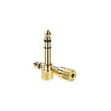 Adaptor Ugreen de la micro jack de 3,5 mm la mini jack de 6,35 mm Gold (20503)