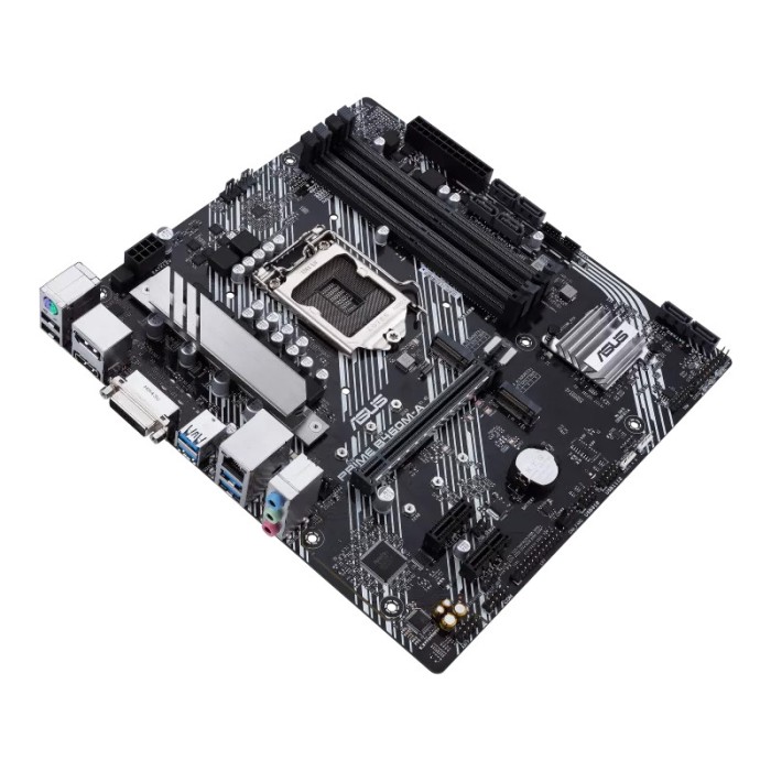Placa de baza Second Hand Asus PRIME B460M-A, Socket 1200, mATX, Shield, Cooler + Procesor Intel Core i5-10400 2.90 - 4.30 GHz, 12MB Cache NewTechnolo